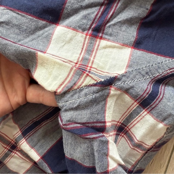 Ralph Lauren Denim & Supply Cowgirl Pearl Snap Plaid Shirt Women’s Size M - Picture 11 of 13